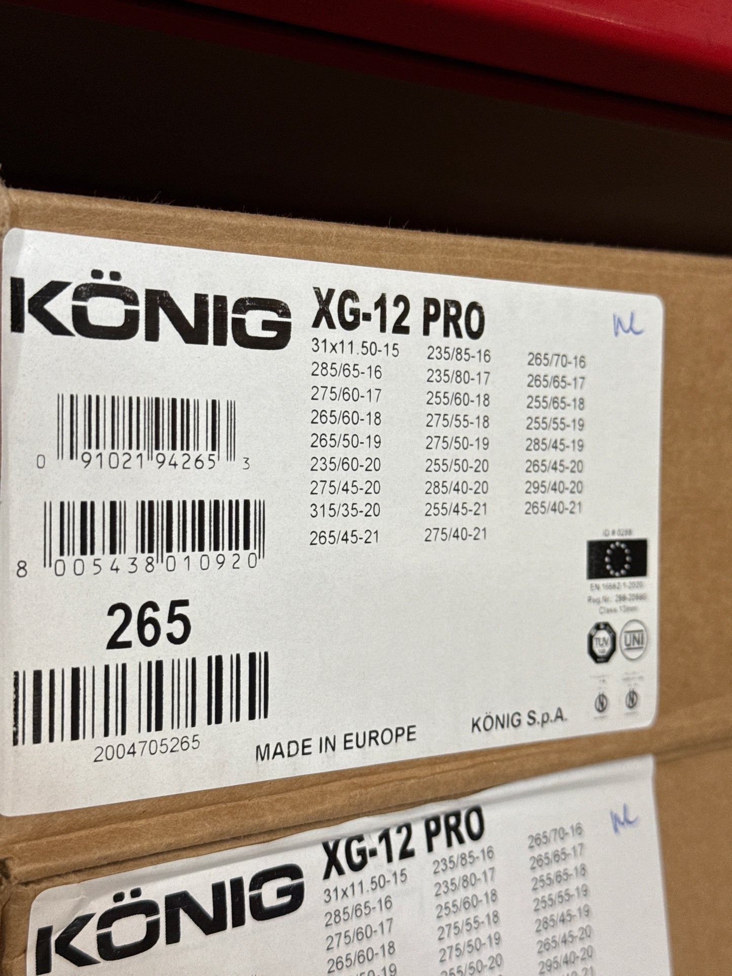 Konig XG-12 PRO Snow Chains - sz265