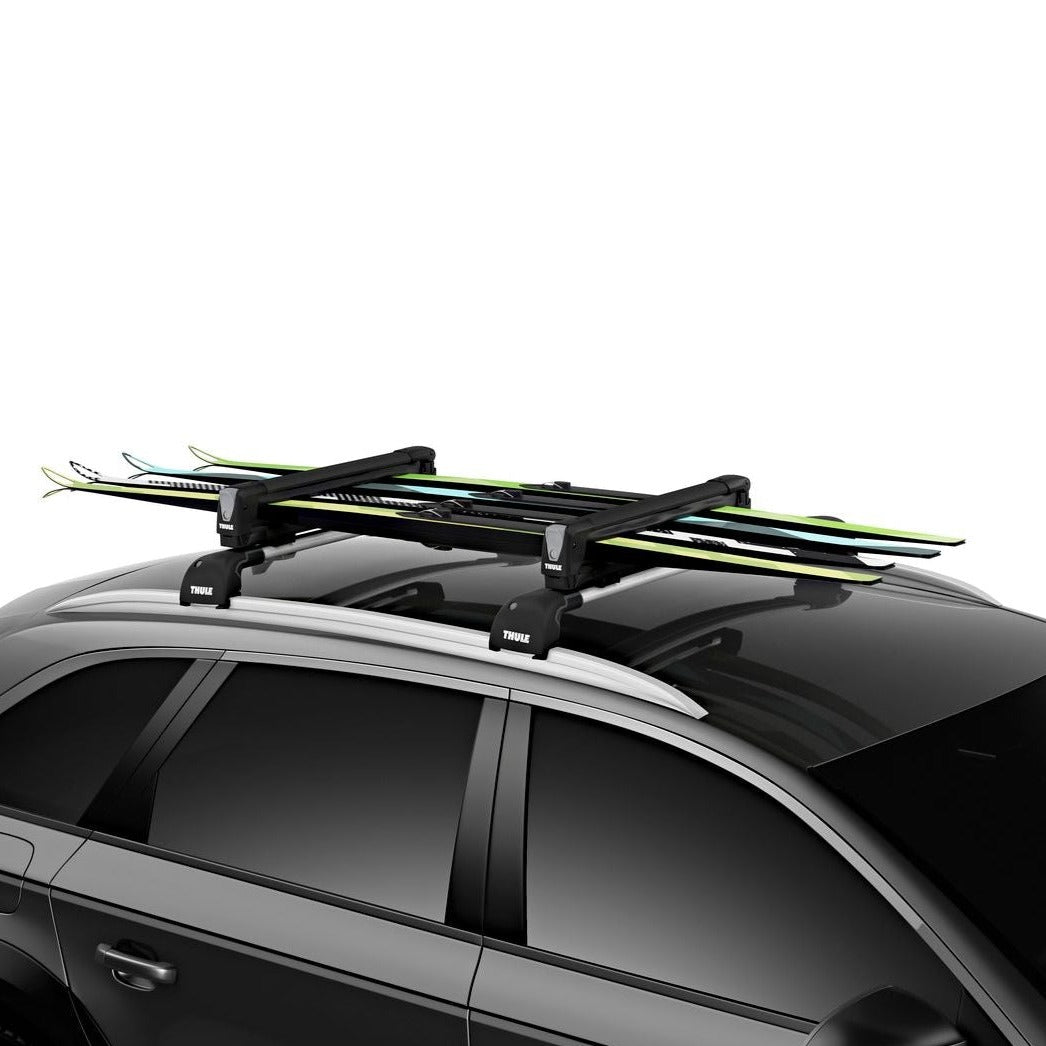 Thule SnowPack M Ski & Snowboard Carrier - 732406 Black - Shop Thule | Stoke Equipment Co Nelson