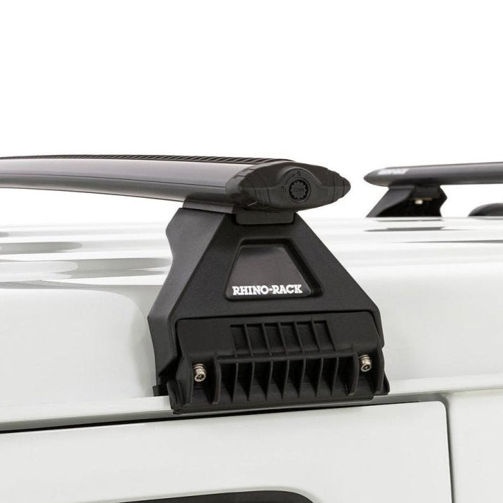 Toyota Hiace 2005-2019 (low roof) - Rhino-Rack Vortex 3 Bar Roof Rack - Shop Rhino-Rack | Stoke Equipment Co Nelson