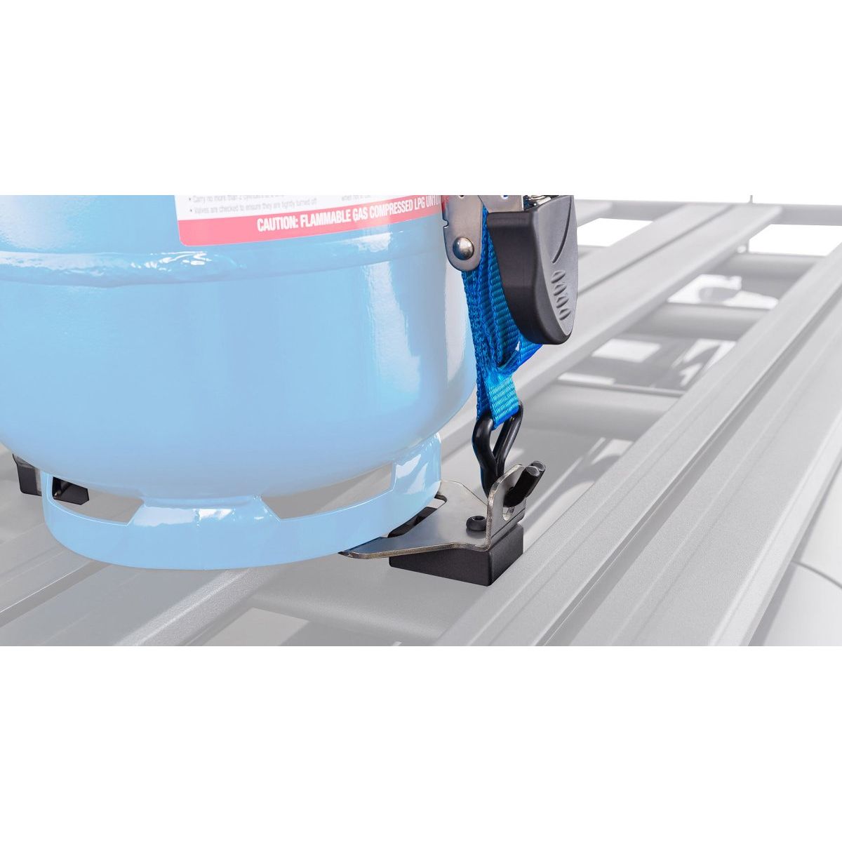 61007 Rhino-Rack Pioneer 4kg Gas Bottle Holder - Shop Rhino-Rack | Stoke Equipment Co Nelson