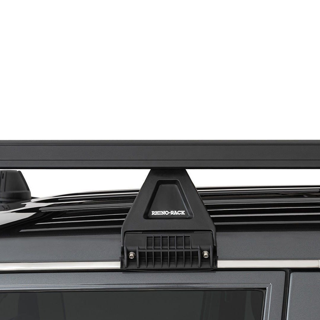 Toyota Land Cruiser 79 Series 2007-ON - Rhino-Rack Pioneer Roof Tray (RL) - Shop Rhino-Rack | Stoke Equipment Co Nelson