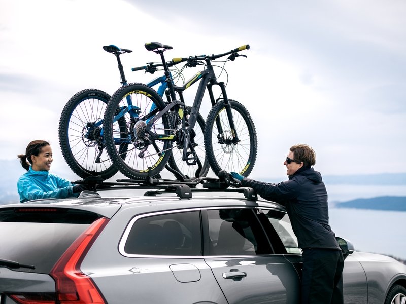 Volvo Roof Bike Rack Roof Mounted Bike Racks NZ Stoke