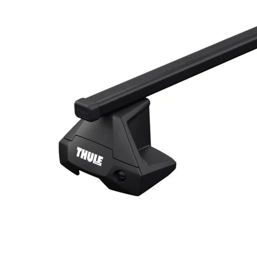 Toyota RAV-4 2006-2013 (w/ normal roof) - Thule SquareBar Evo Roof Rack Black