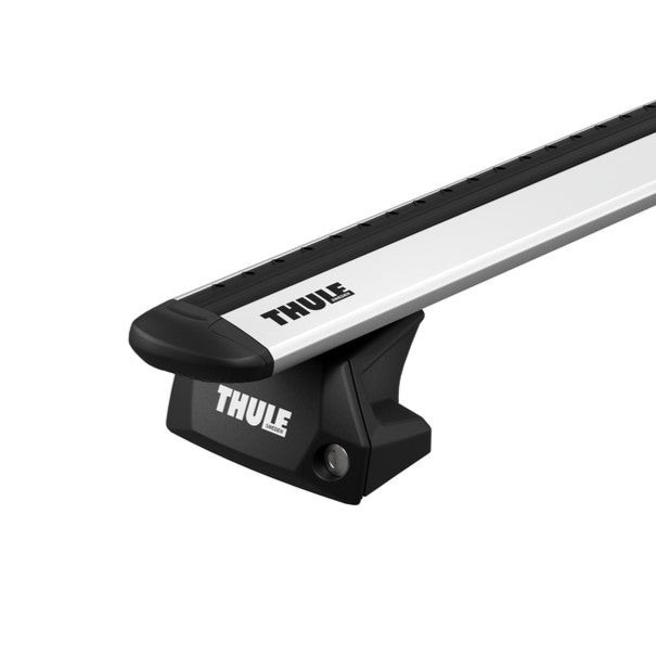 Ford Next Gen Everest 2022-ON (w/ flush rail) - Thule WingBar Evo Roof Rack Silver - Shop Thule | Stoke Equipment Co Nelson