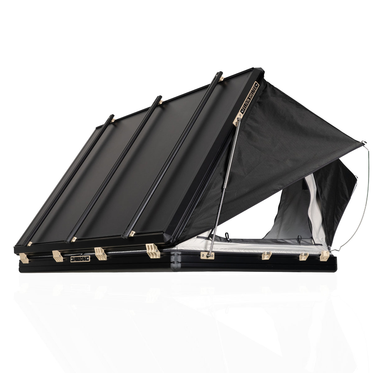Feldon Shelter Hawk's Nest V2 Rooftop Tent - Side - Grey