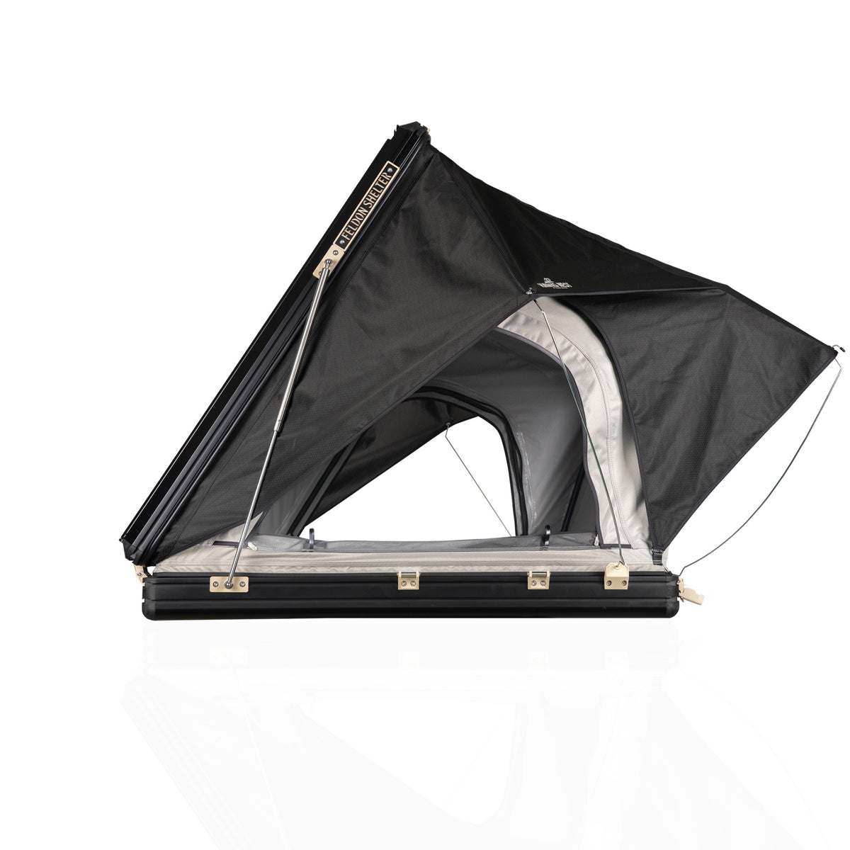 Feldon Shelter Hawk's Nest V2 Rooftop Tent - Side - Grey