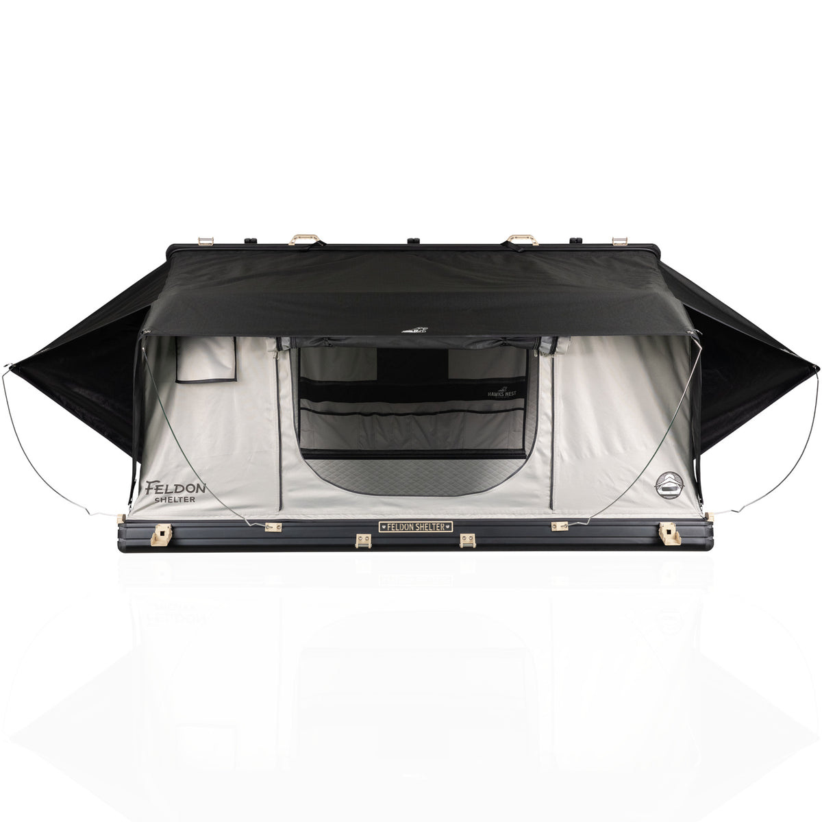 Feldon Shelter Hawk's Nest V2 Rooftop Tent - Side - Grey