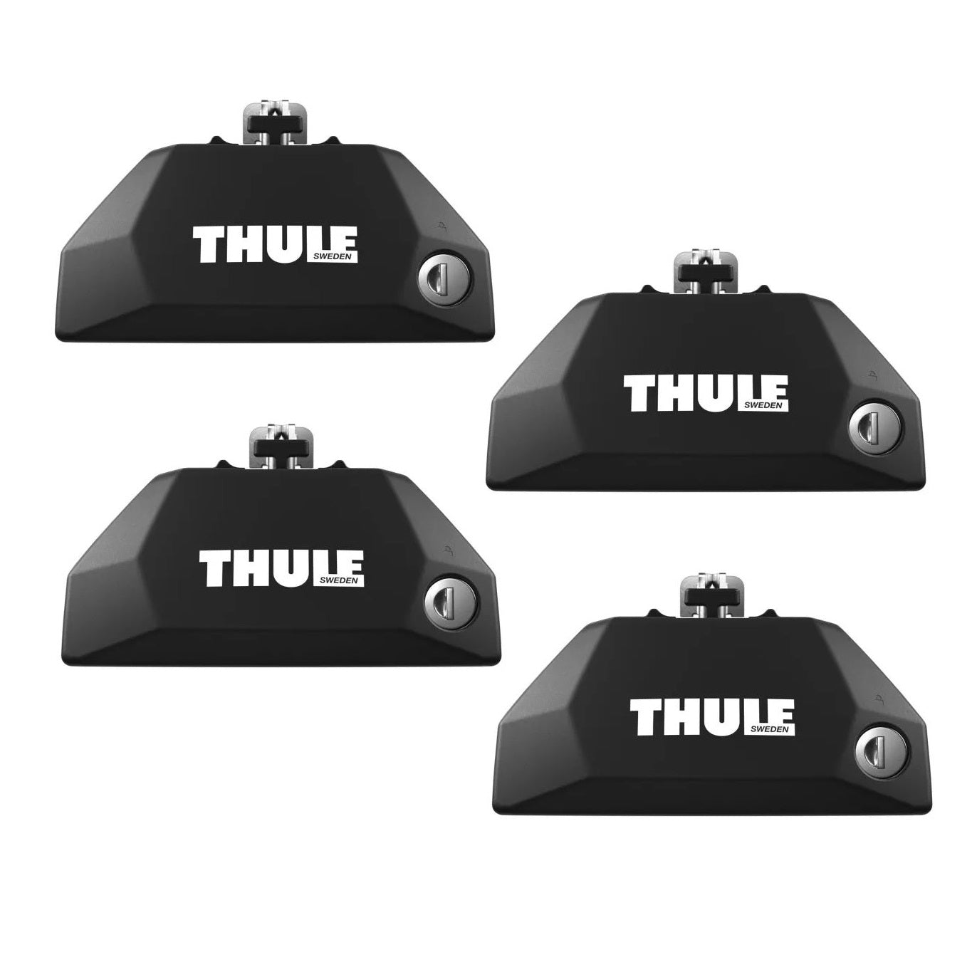Audi A6 Wagon 2019-2025 - Thule SquareBar Evo Roof Rack Black