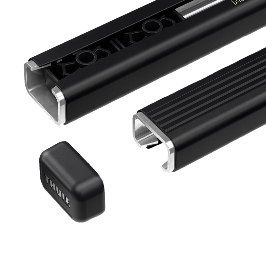 Seat Leon Sportstourer 2020-ON - Thule SquareBar Evo Roof Rack Black