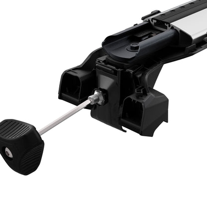 Image showing inside a thule 720600 flush rail foot pack with torque limiting tool inserted
