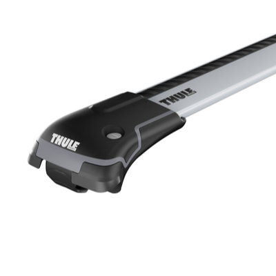 Thule 9584S WingBar Edge Silver Roof Rack Kit for Raised Rails (1st Gen) - 958400