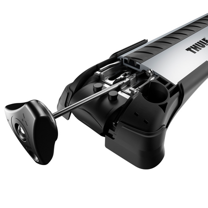 Thule 9584S WingBar Edge Silver Roof Rack Kit for Raised Rails (1st Gen) - 958400