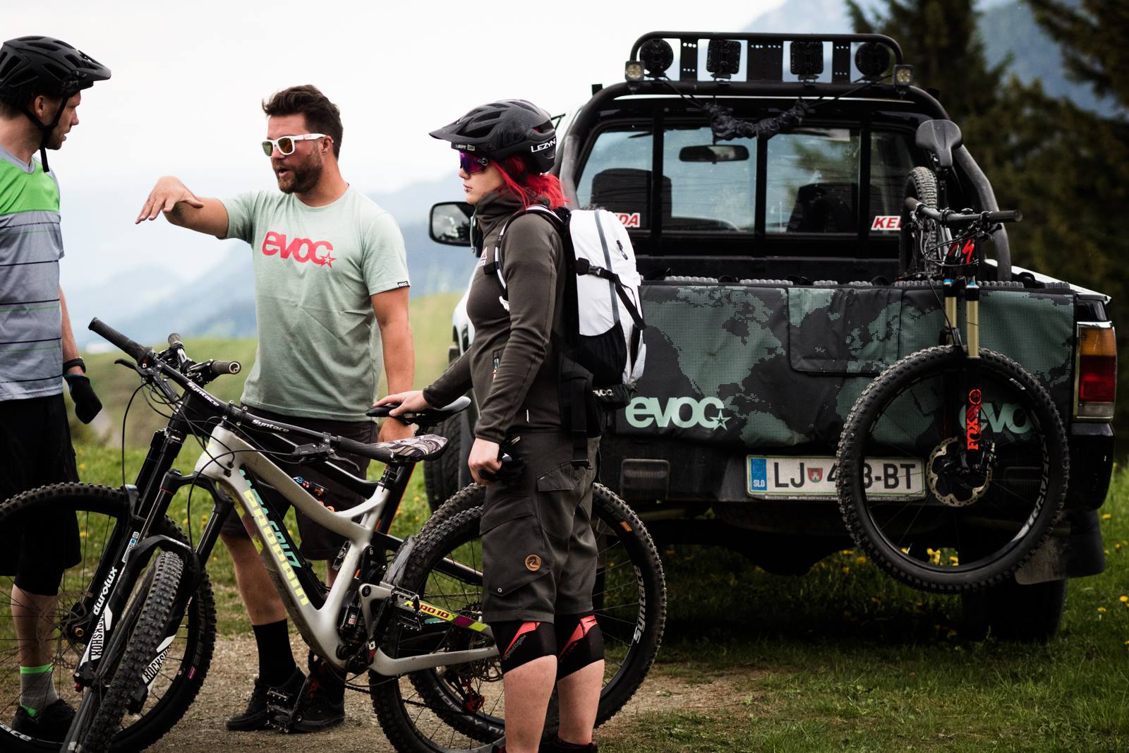 Evoc Tailgate pad bike carrier for utes | Stoke Equipment Co NZ