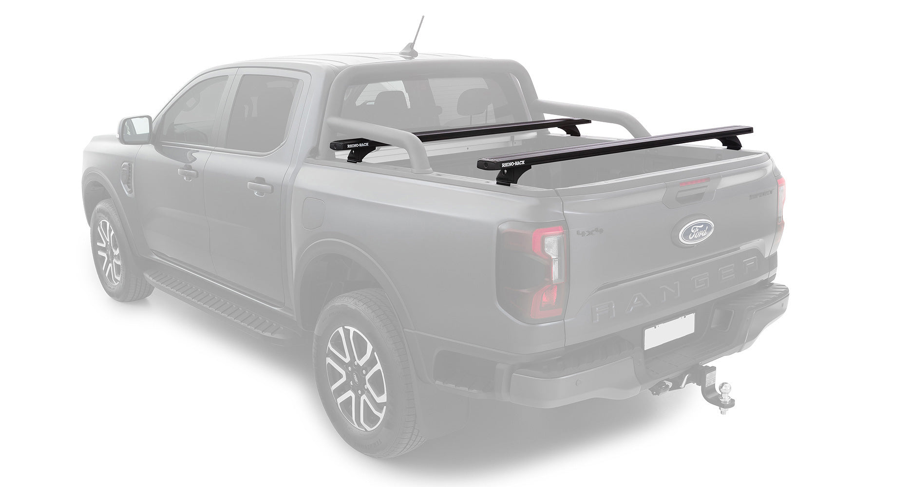 Ford Ranger Roof Racks NZ – Rhino-Rack Heavy Duty Black | Stoke ...