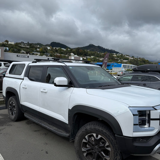 BYD Shark 6 2025-ON (w/ raised rail) - Rhino-Rack Sportz RX Roof Rack Kit - JC-04971