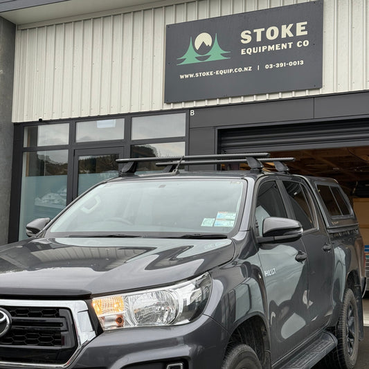 Toyota Hilux 2015-ON - Rhino-Rack Sportz Roof Rack Black - JC-04348 - Stoke Equipment Co