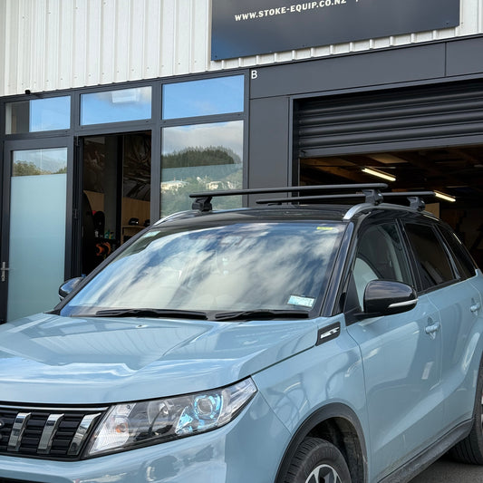 Suzuki Vitara 2015-ON - Thule WingBar Evo Roof Rack Black - Stoke Equipment Co