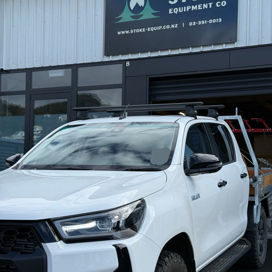 Toyota Hilux Double Cab 2005-2015 - Thule WingBar Evo Roof Rack Black