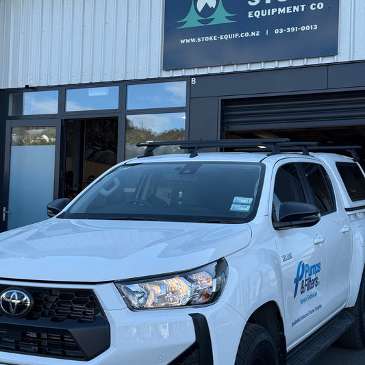 Toyota Hilux Double Cab 2015-ON - Thule WingBar Evo Roof Rack Black