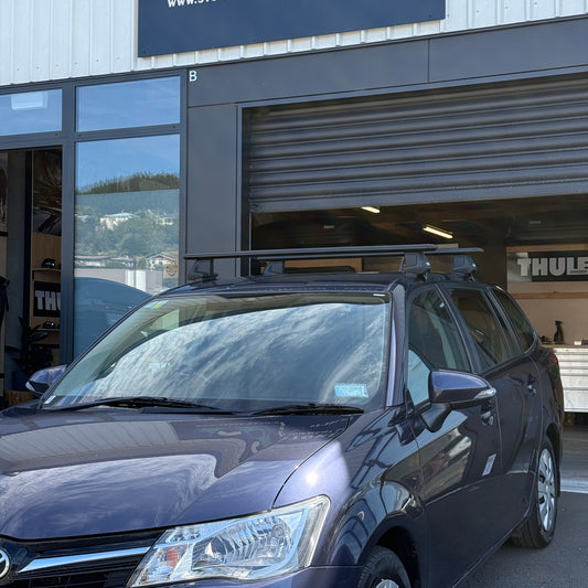 Toyota Corolla Wagon 2019-ON - Thule WingBar Evo Roof Rack Black