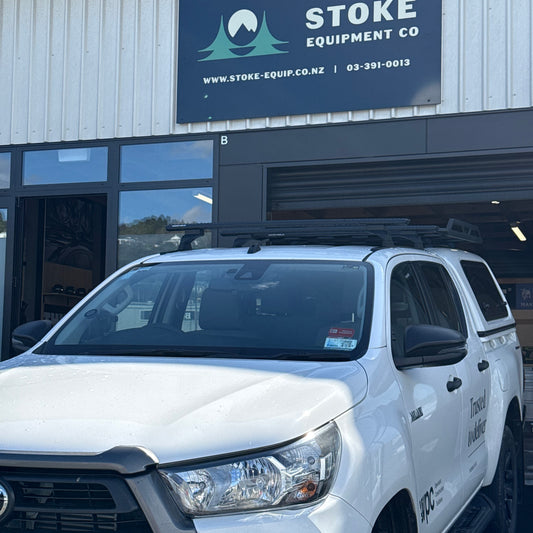 Toyota Hilux 2015-ON - Rhino-Rack HD Track Mount Roof Rack Kit - JB0952