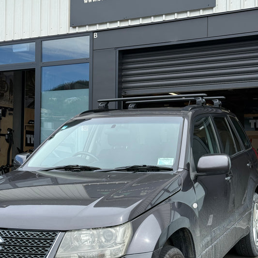 Suzuki Grand Vitara 2005-2015 - Thule WingBar Evo Roof Rack Black