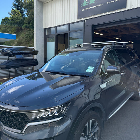Kia Sorento 2021-ON - Thule WingBar Evo Roof Rack Silver