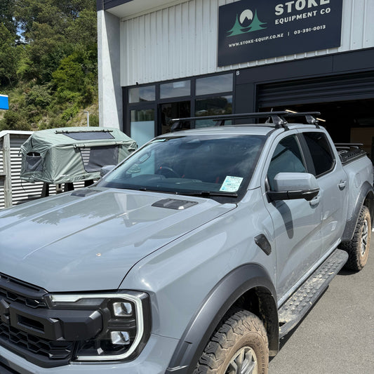 Ford Ranger Raptor 2022-ON (w/ normal roof) - Rhino-Rack Sportz Roof Rack Kit - JC-04571