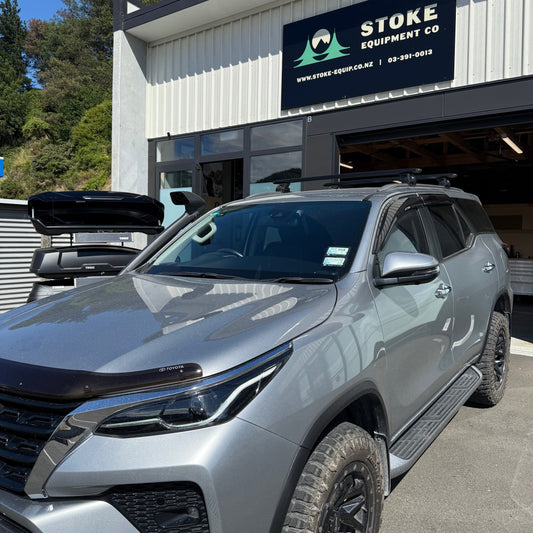 Toyota Fortuner 2015-ON - Thule WingBar Evo Roof Rack Black