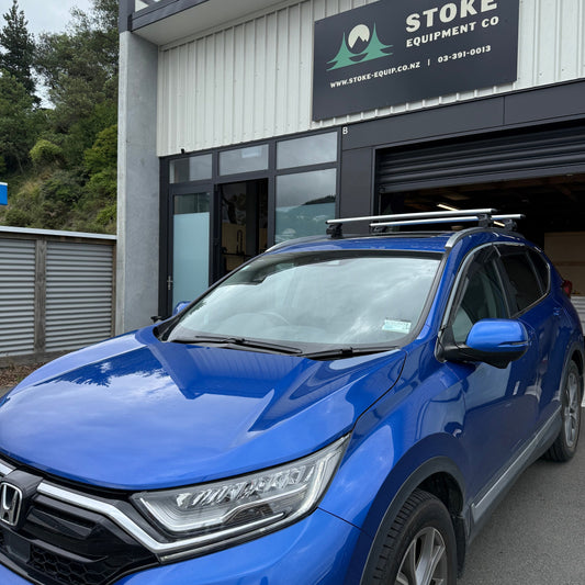 Honda CR-V 2017-2023 (w/ flush rail) - Thule Wingbar Evo Roof Rack Silver