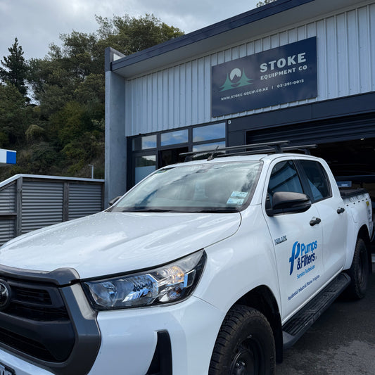 Toyota Hilux 2015-ON - Rhino-Rack Sportz RX300 Roof Rack (Track Mount) - JC-04654