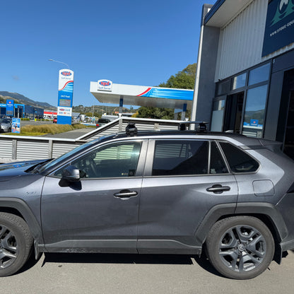 Toyota Rav-4 With Thule WingBar Evo Black Roof Racks