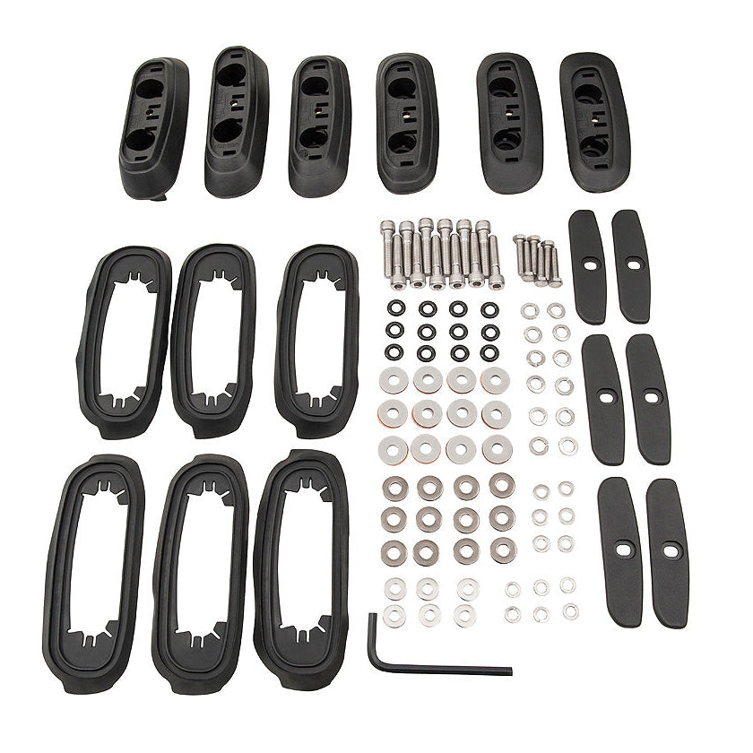 Toyota Land Cruiser 200 Series - Rhino-Rack Sportz 3 Bar Roof Rack - JC-05000