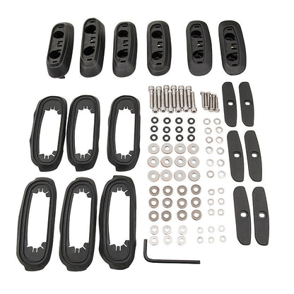 Toyota Land Cruiser 200 Series - Rhino-Rack Sportz 3 Bar Roof Rack - JC-05000