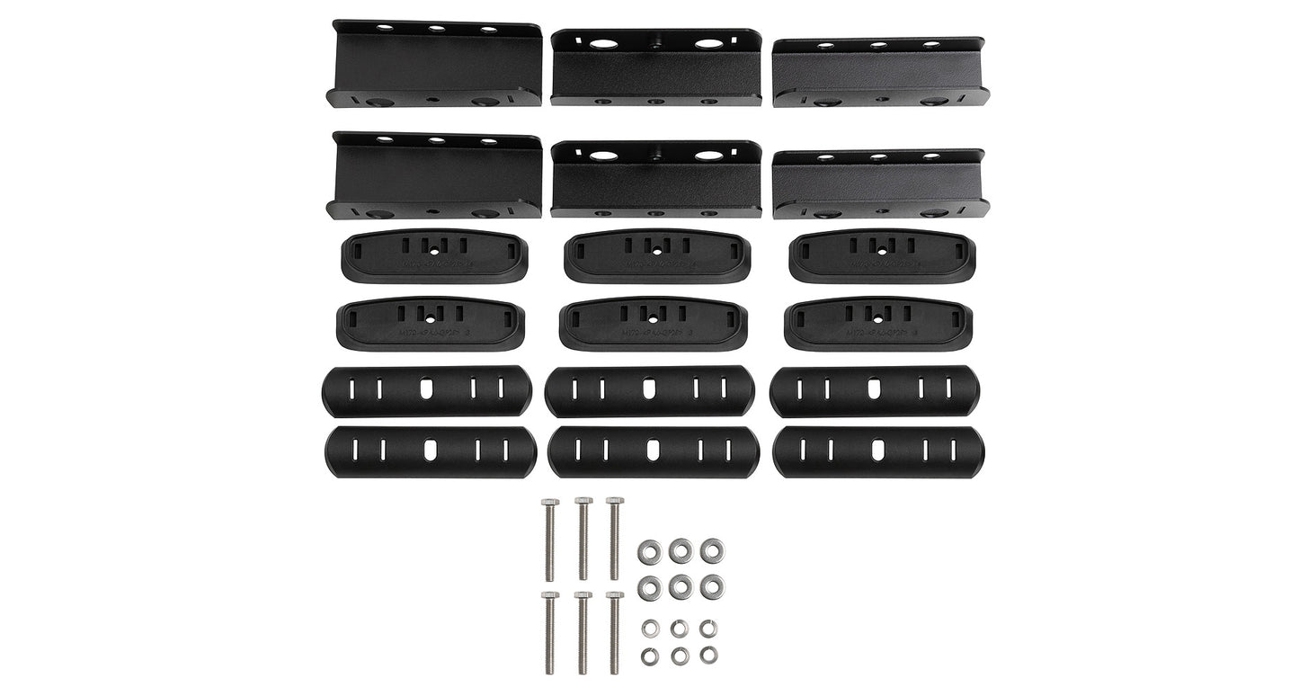 Toyota Hiace ZX 2019-ON - Rhino-Rack Sportz Roof Rack (3 Bars) - JC-03471