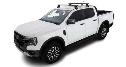 Ford Ranger 2022-ON - Rhino-Rack Vortex Roof Rack Black - JC-01533