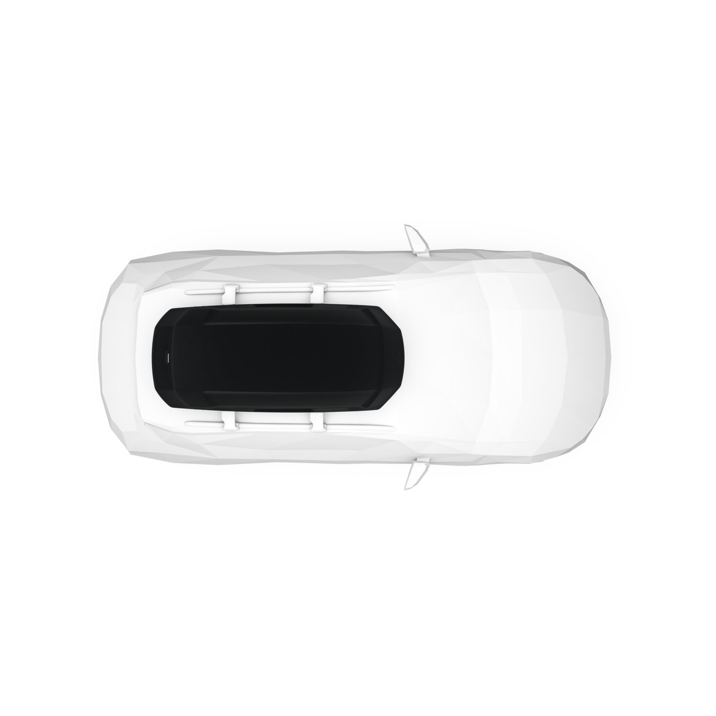 Car sunshade on a white background
