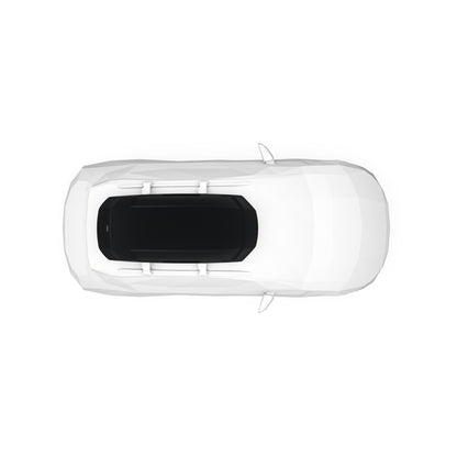 Car sunshade on a white background