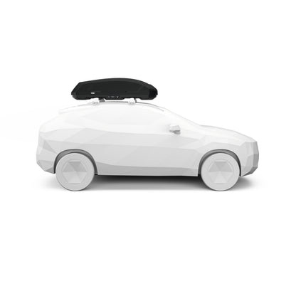 Thule 6452 Force 3 M Roof Box - Black AeroSkin 400L - 645200