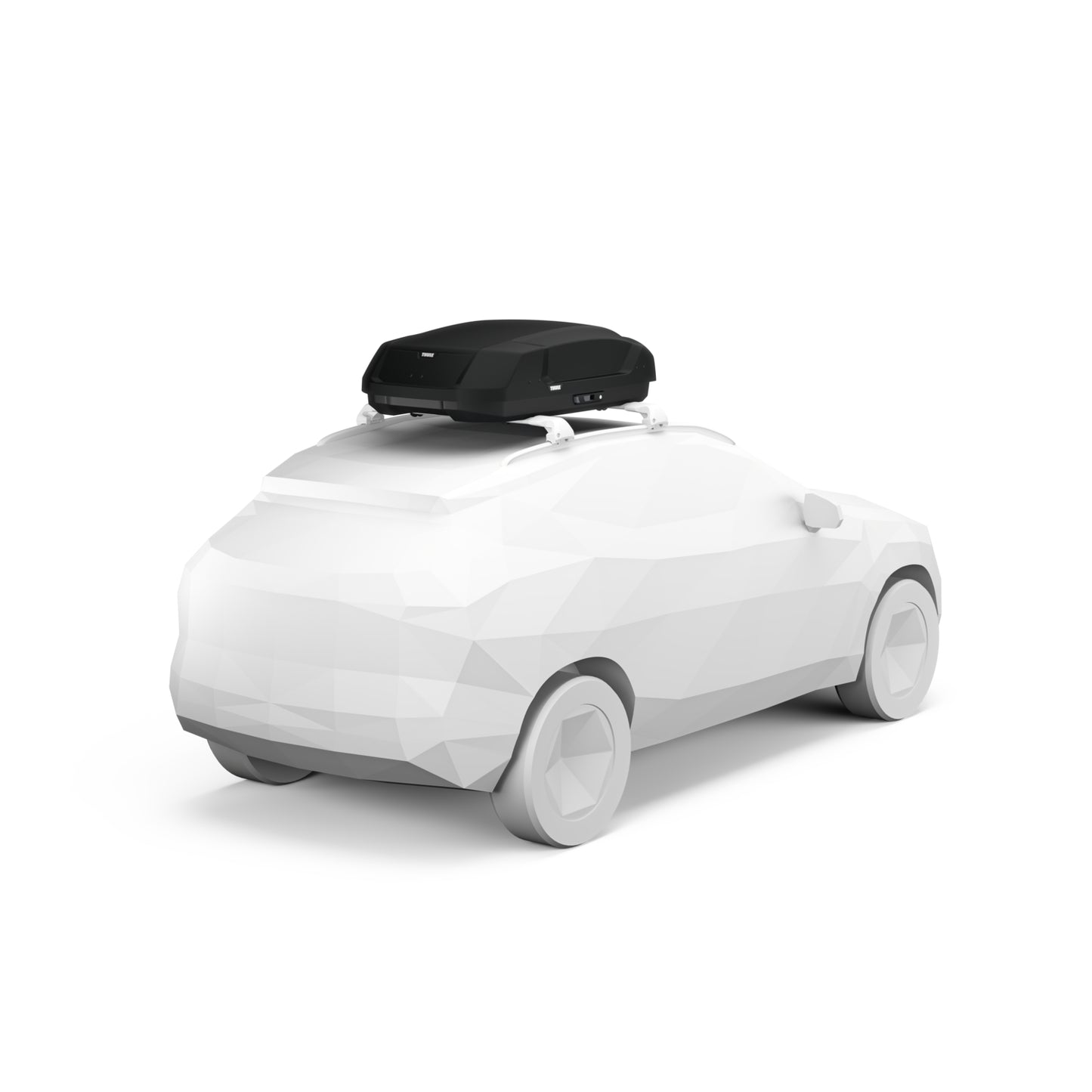 Thule 6451 Force 3 S Roof Box - Black AeroSkin 300L - 645100