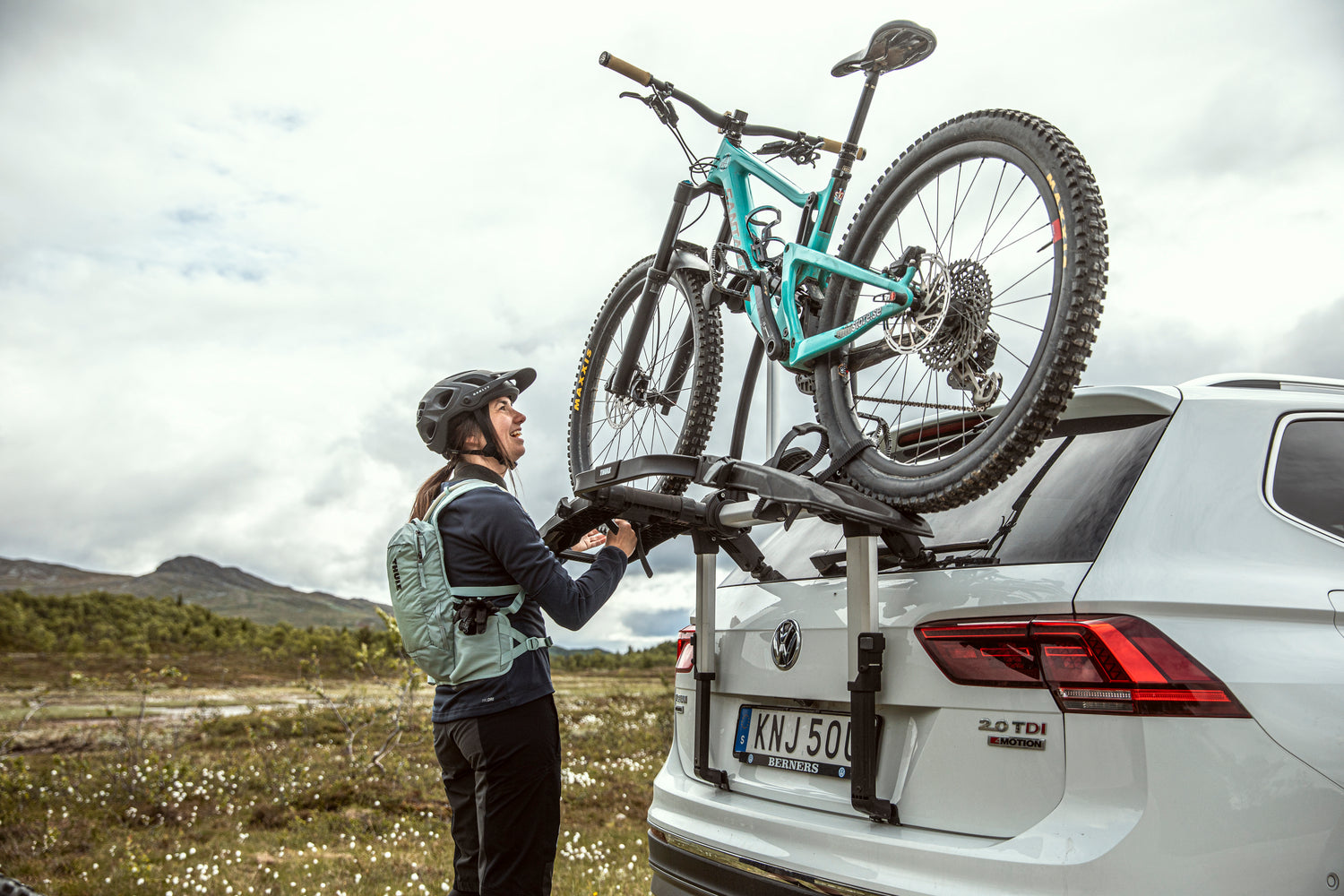 Vw tiguan on sale bike carrier