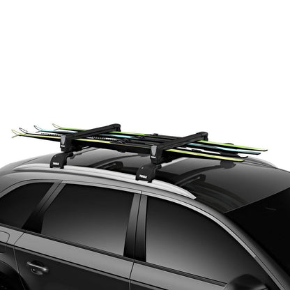 Thule SnowPack M Ski & Snowboard Carrier - 732406 Black - Shop Thule | Stoke Equipment Co Nelson