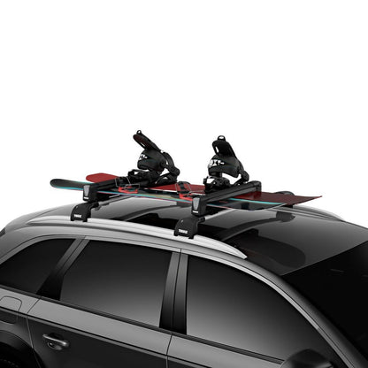 Thule SnowPack M Ski & Snowboard Carrier - 732406 Black - Shop Thule | Stoke Equipment Co Nelson