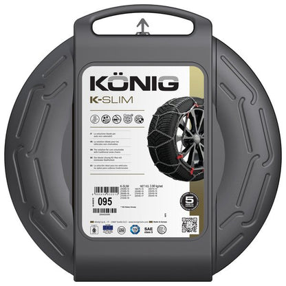 Konig K - Slim Snow Chains - SZ100 - Shop Konig | Stoke Equipment Co Nelson