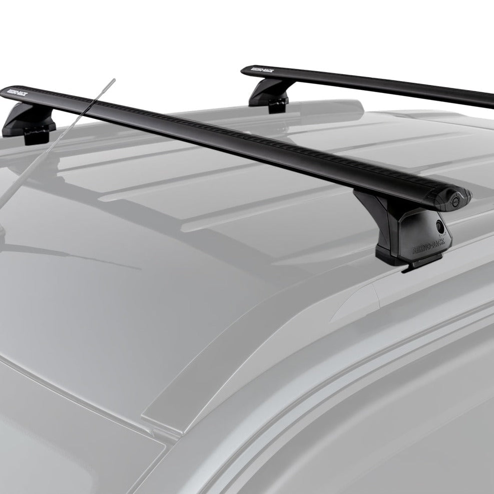 Mitsubishi Triton 2024 - ON (w/ flush rail) - Rhino - Rack Vortex Roof Rack Black - JC - 02138 - Shop Rhino - Rack | Stoke Equipment Co Nelson