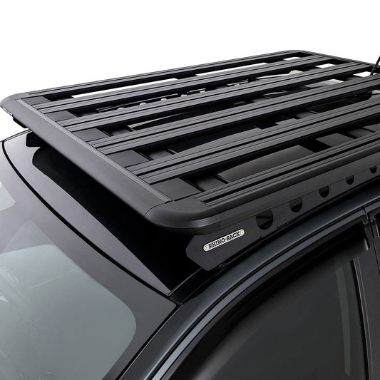Mitsubishi Triton Double Cab Roof Tray - Pioneer Platform (BackBone Fixpoint) 2015-ON - Shop Rhino-Rack | Stoke Equipment Co Nelson