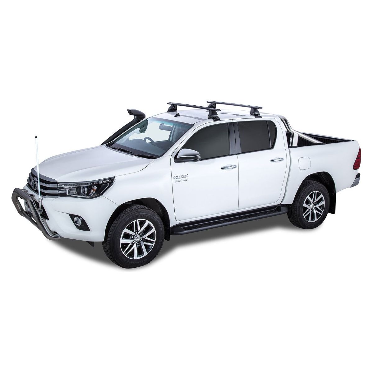 Toyota Hilux 2015-ON - Rhino-Rack Vortex Roof Rack Black - JA7997 - Shop Rhino-Rack | Stoke Equipment Co Nelson