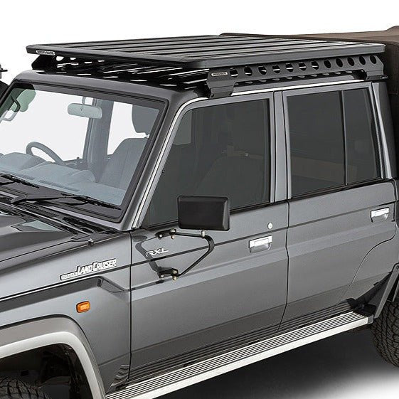 Toyota Land Cruiser 79 Series 2007 - ON - Rhino - Rack Pioneer BackBone Roof Tray Kit - JC - 01744 - Shop Rhino - Rack | Stoke Equipment Co Nelson