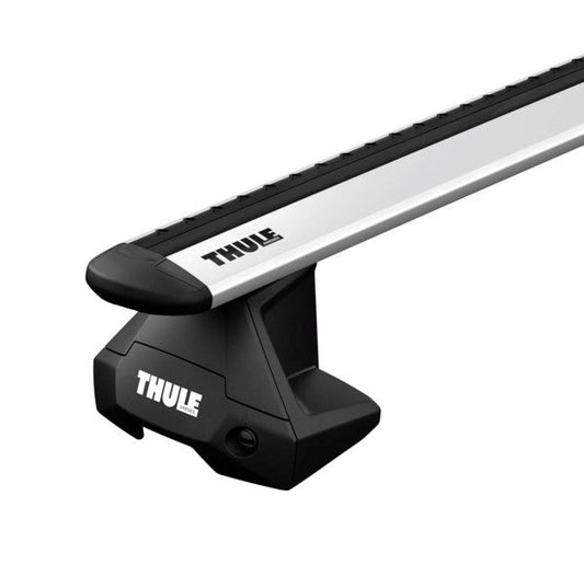 Audi A3 Hatch 2020-ON (w/ normal roof) - Thule WingBar Evo Roof Rack Silver - Shop Thule | Stoke Equipment Co Nelson
