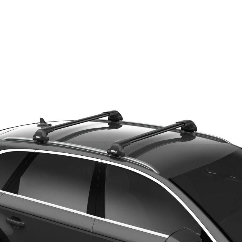 Audi SQ7 2015 - ON - Thule WingBar Edge Roof Rack Black - Shop Thule | Stoke Equipment Co Nelson